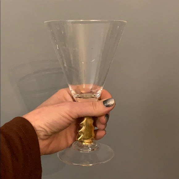 Six acrylic festive holiday glasses - Picture 2 of 2